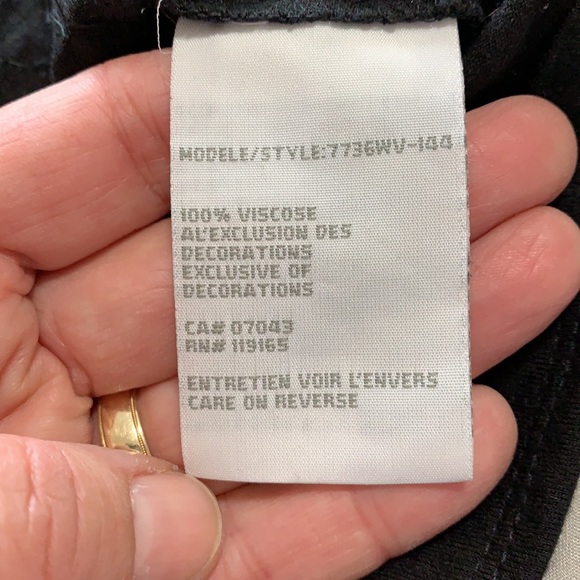 FLAIR.FS.SPORT. 1x. Sequins black tank. Plus size - Picture 5 of 13